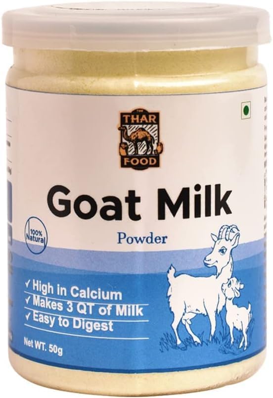 SPEC Pure & Natural Goat Milk Powder| Freeze Dried Everyday Milk Powder| Taste of Milk in Fresh Grounded Powder | 50G Milk Powder - Image 1